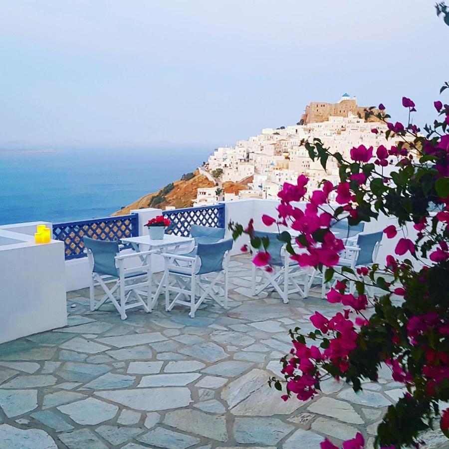 Апартаменти Aspro Mple Astypalaia Екстер'єр фото