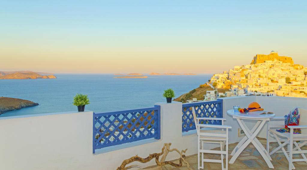 Апартаменти Aspro Mple Astypalaia Екстер'єр фото